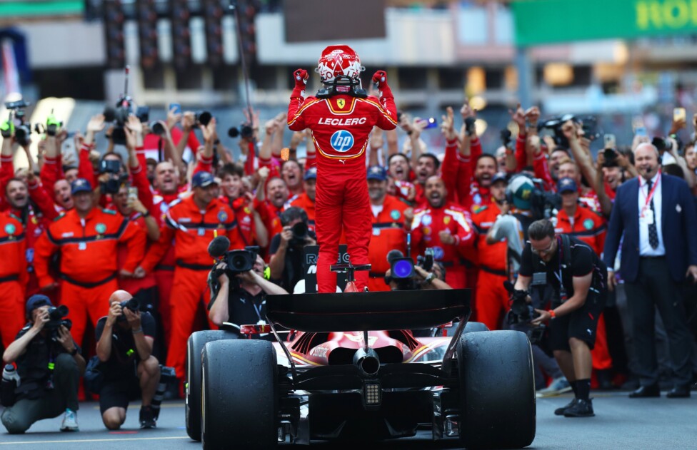 Leclerc Ferrari Montecarlo