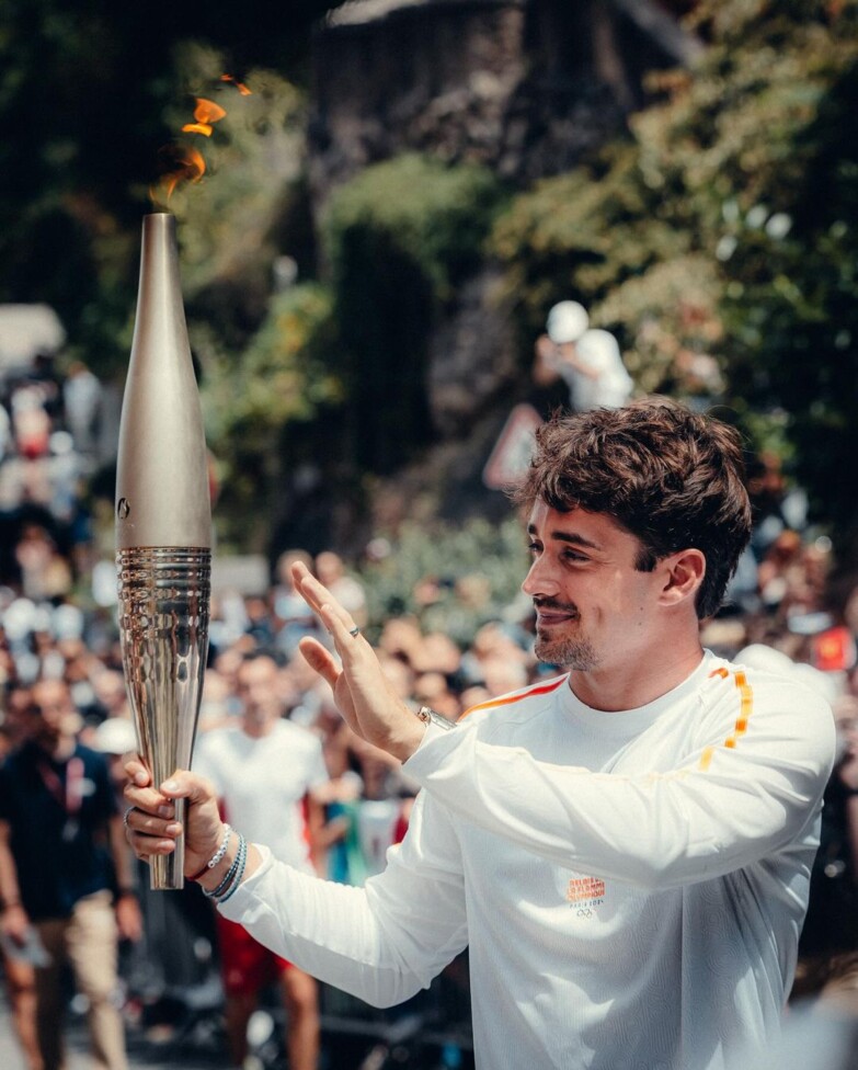 F1 Leclerc JJOO Paris 2024