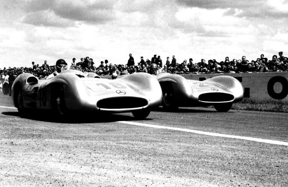 Fórmula 1 Mercedes Benz Fangio Reims