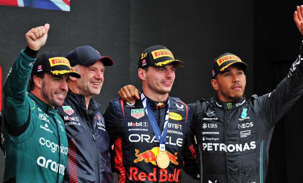 Adrian Newey Max Verstappen Fernando Alonso Lewis Hamilton