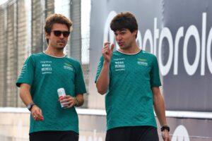 Stroll junto a Felipe Drugovich.