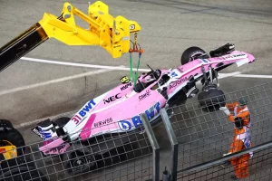 Esteban Ocon, Gran Premio de Singapur 2018.