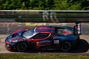 Max Verstappen, Emil Frey Racing Ferrari 496 GT3.