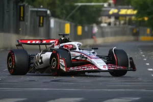 Esteban Ocon, VF-25, Gran Premio de Azerbaiyán 2025.