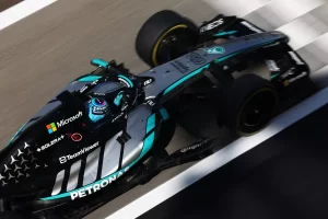 George Russell, Mercedes W17.