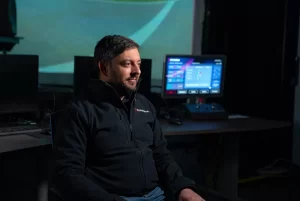 Nikhil Garrett, Head of Driving Simulation de Dynisma.