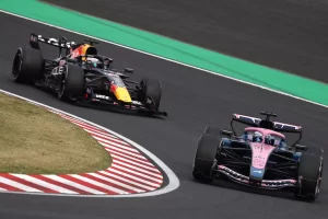 Max Verstappen y Pierre Gasly, Gran Premio de Japón 2026.