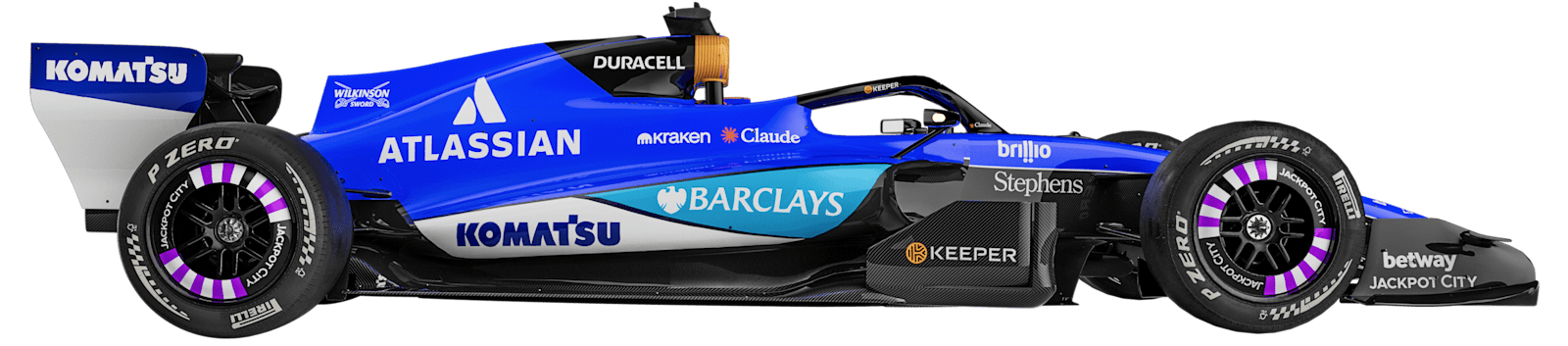 FW48 de Atlassian Williams F1 Team 2026