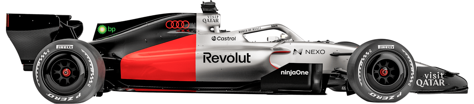 R26 de Audi Revolut F1 Team 2026